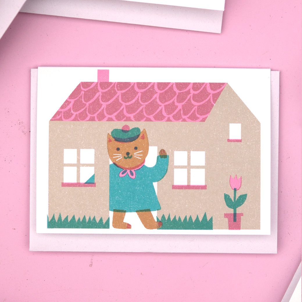Little House Mini A7 Card