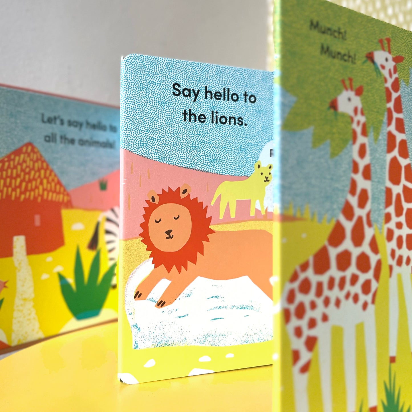 Tummy Time: Safari Baby Board Book
