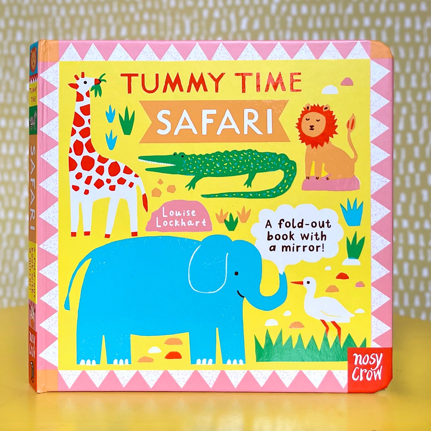 Tummy Time: Safari Baby Board Book