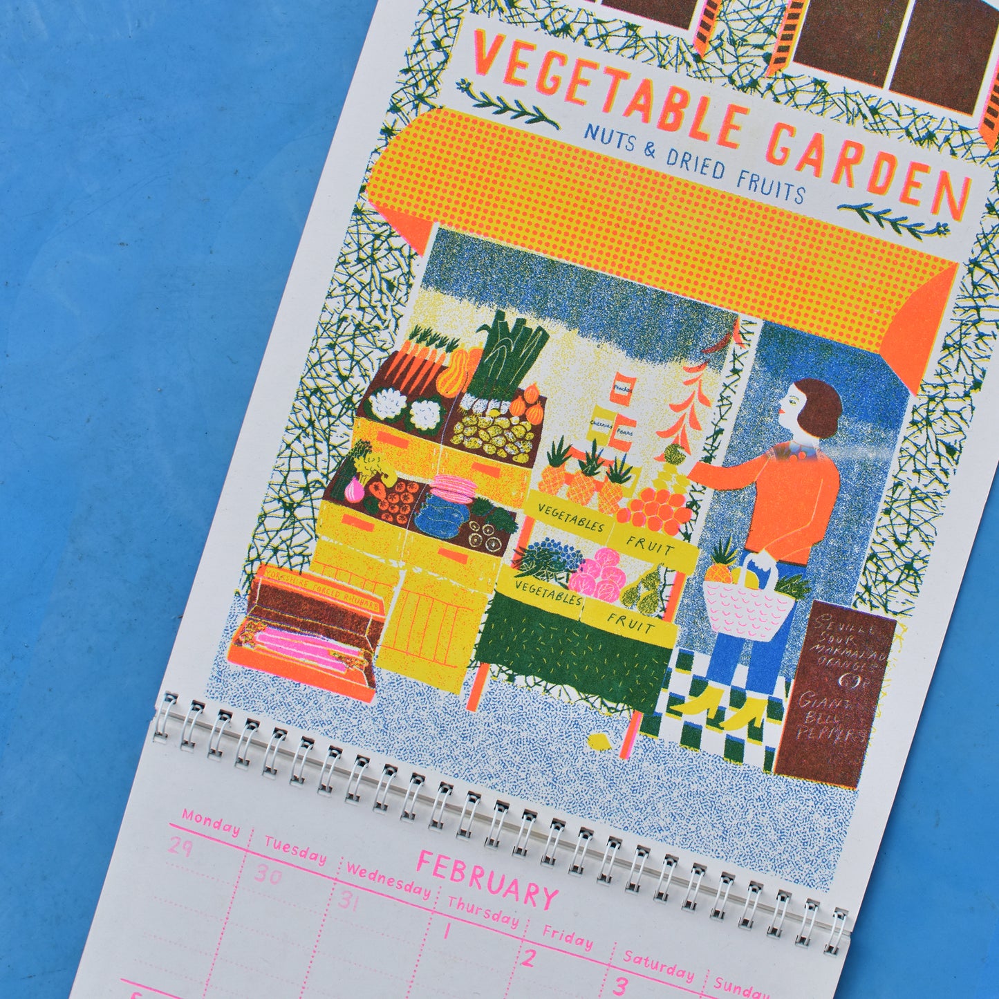 Risograph Calendar 2024