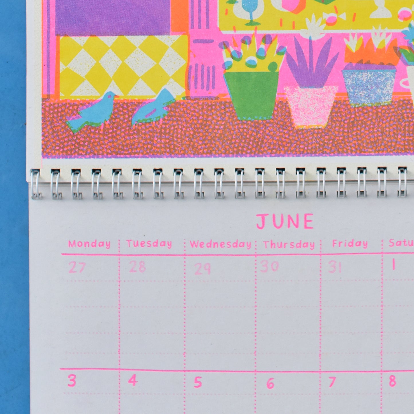 Risograph Calendar 2024
