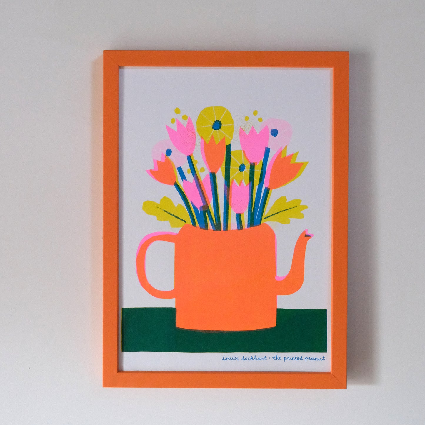 Teapot A4 Risograph Art Print