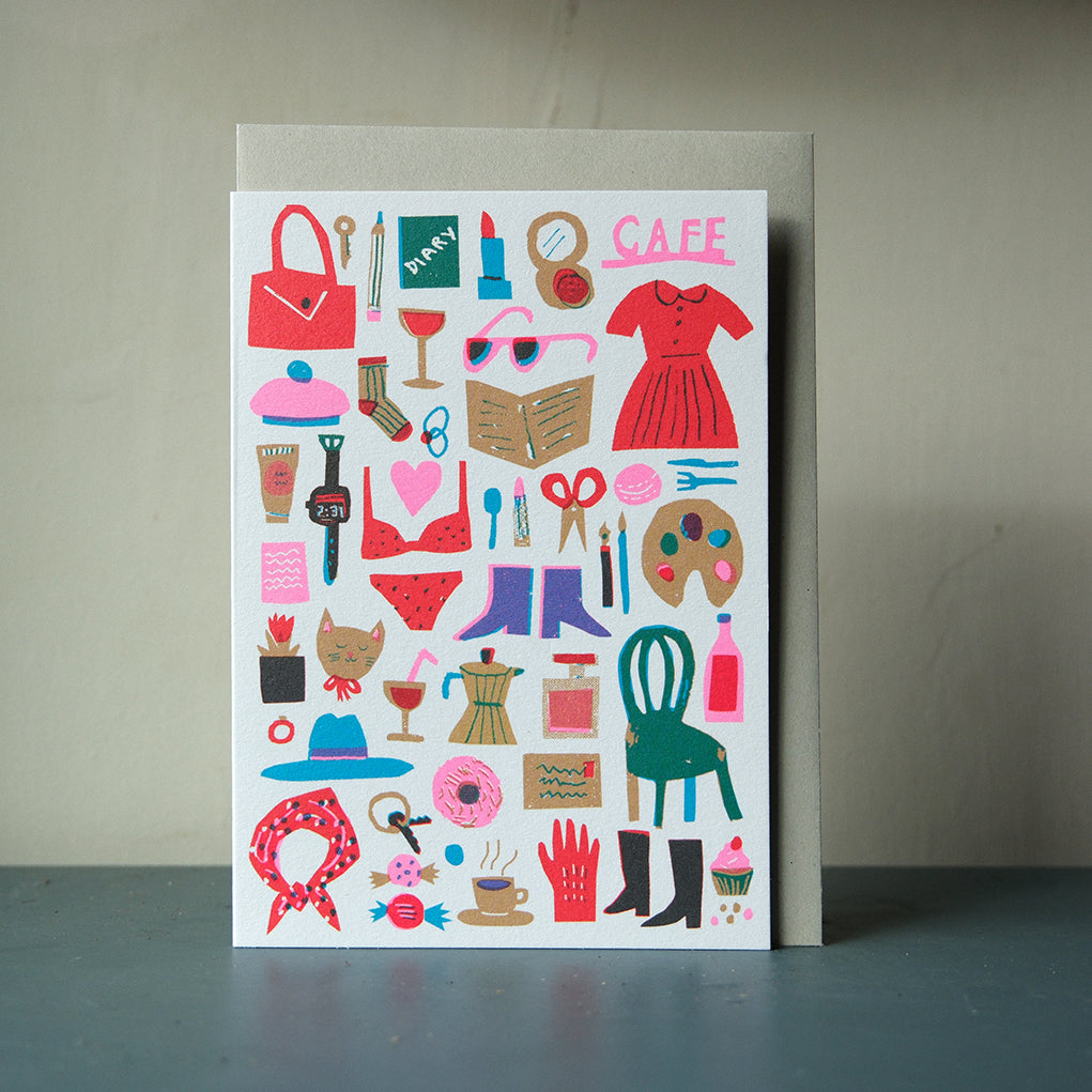 Cafe Collection A6 Card