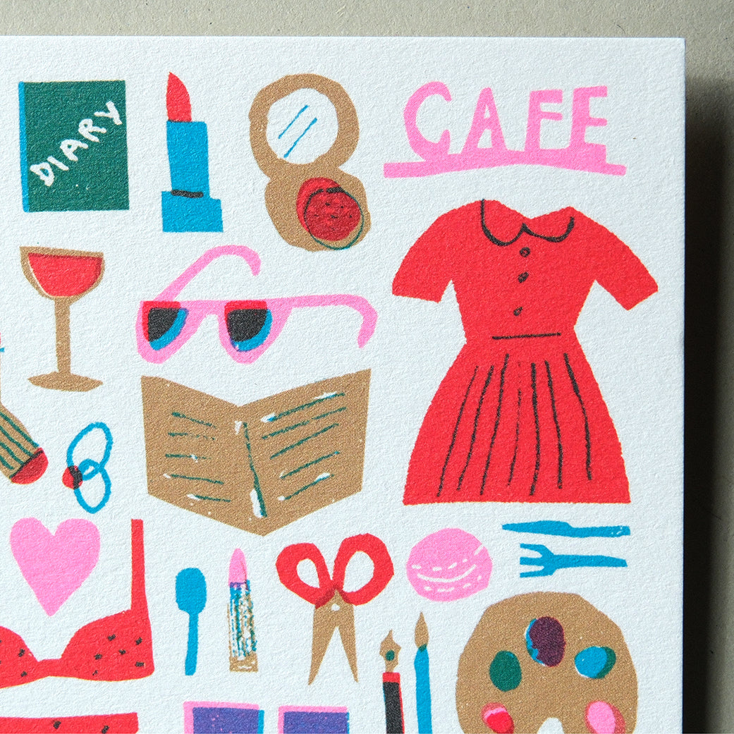 Cafe Collection A6 Card