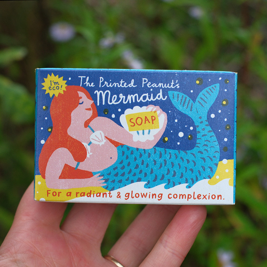 Mermaid Rose Geranium Natural Handmade Soap Bar