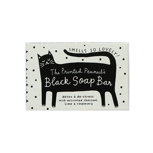 Black Cat Charcoal Natural Handmade Soap Bar