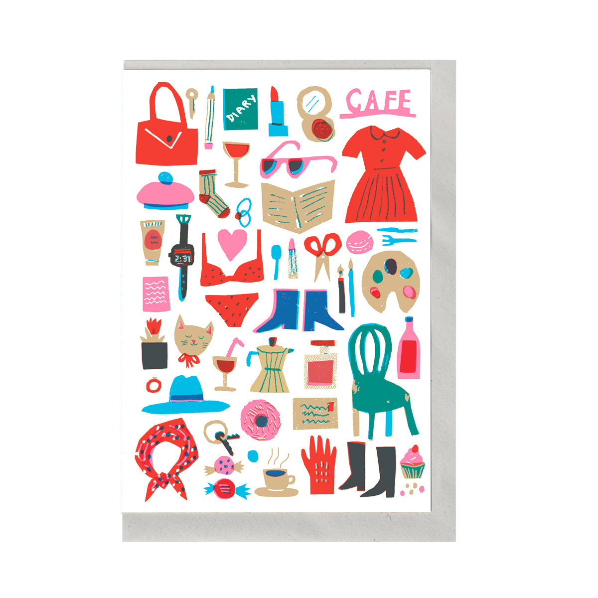 Cafe Collection A6 Card