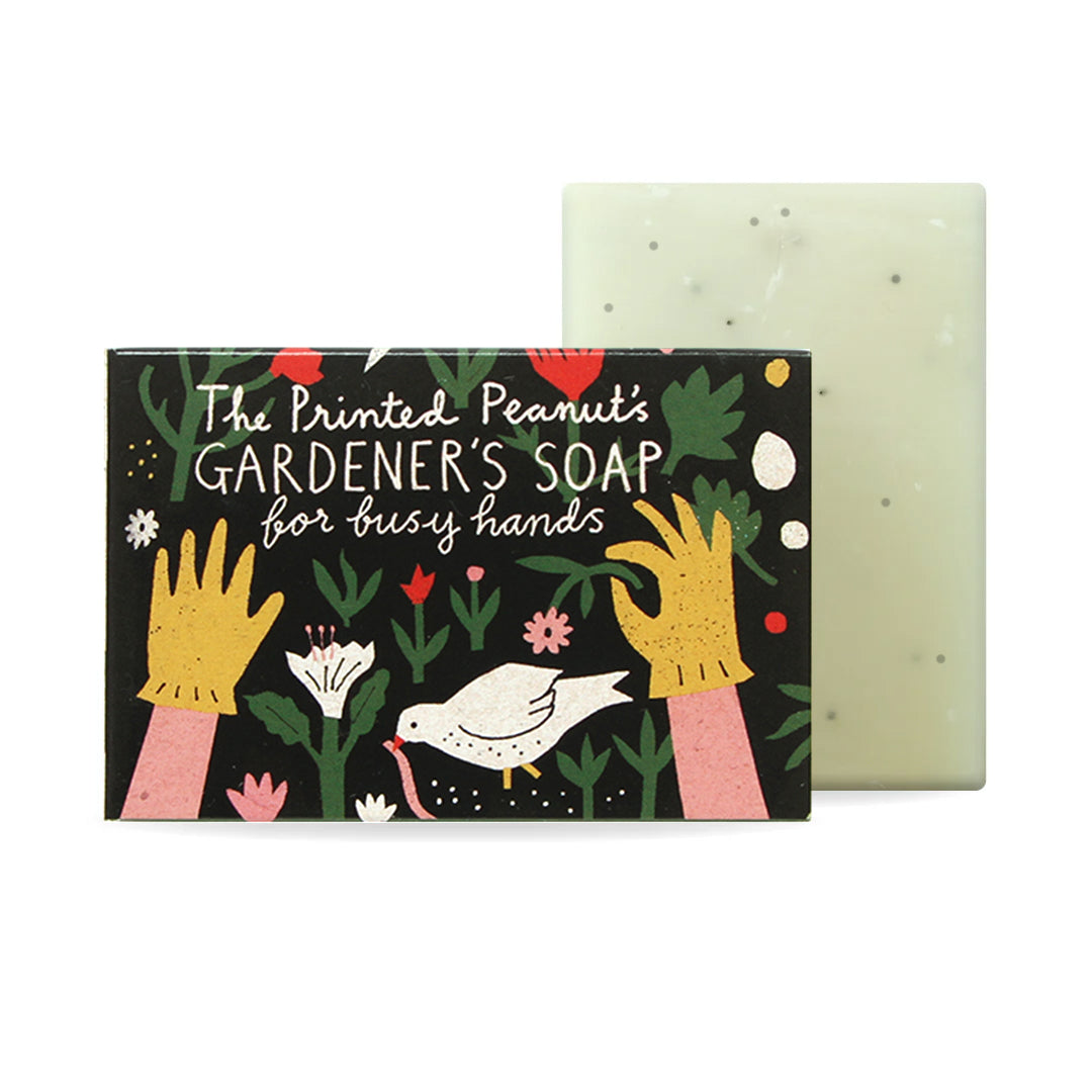 Gardener's Mint & Poppyseed Natural Handmade Soap Bar