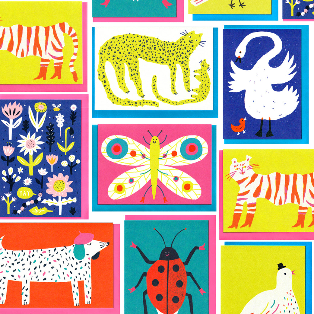 Happy Butterfly A6 Card