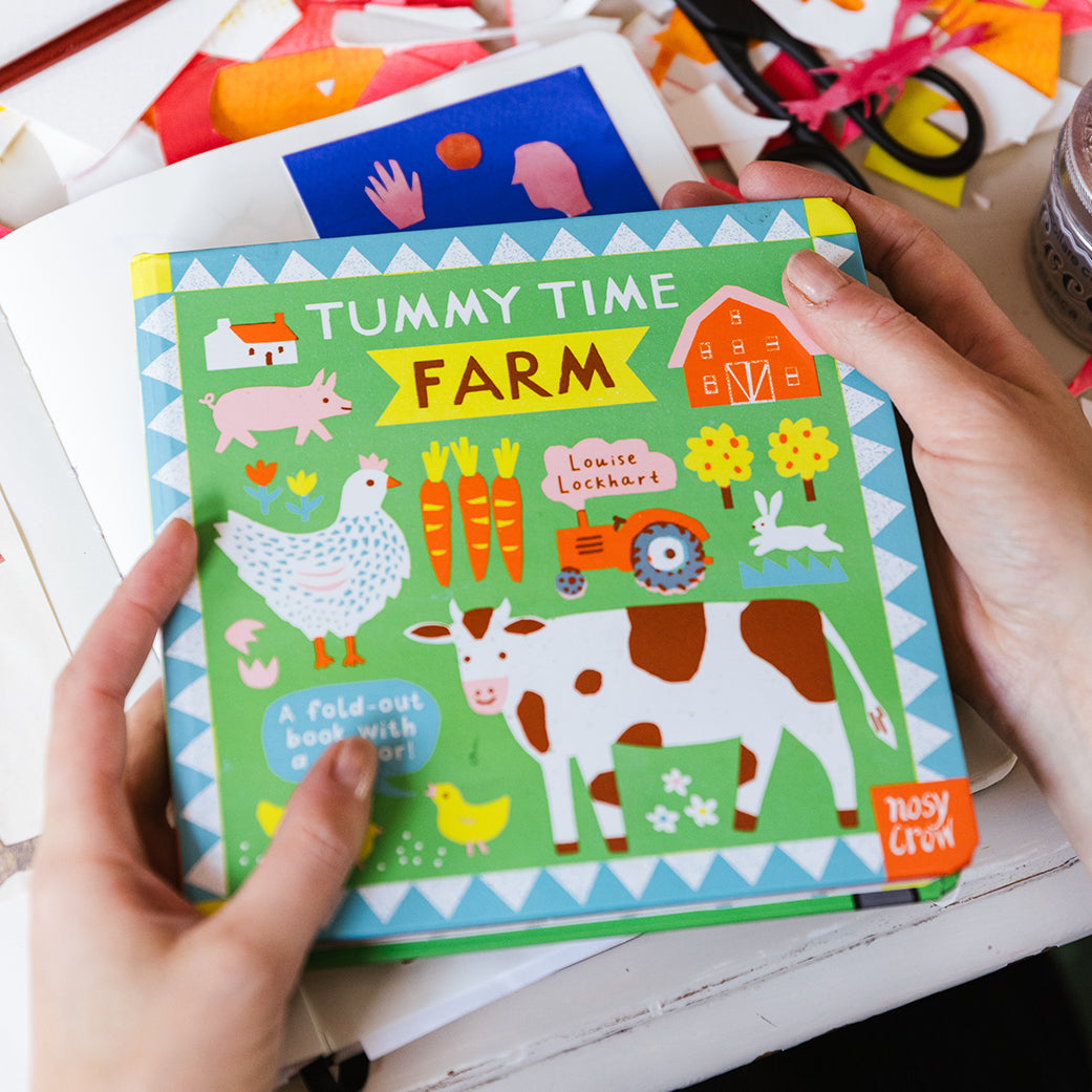 Tummy Time: Farm Baby Board Book