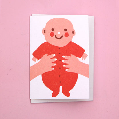 Red Baby Mini A7 Card