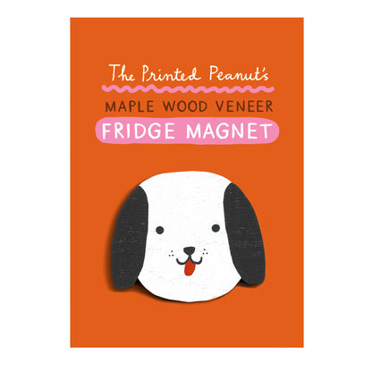 Dog Printed Wooden Fridge Magnet