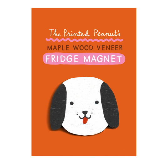 Dog Printed Wooden Fridge Magnet