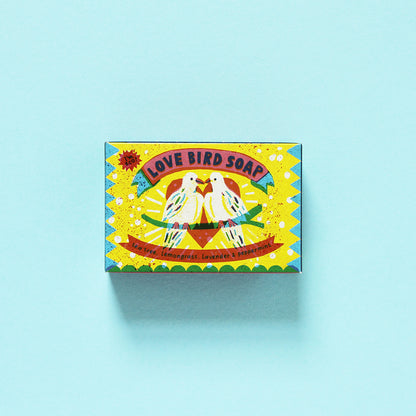 Love Bird Tea Tree, Lemongrass, Lavender & Peppermint Natural Handmade Soap Bar