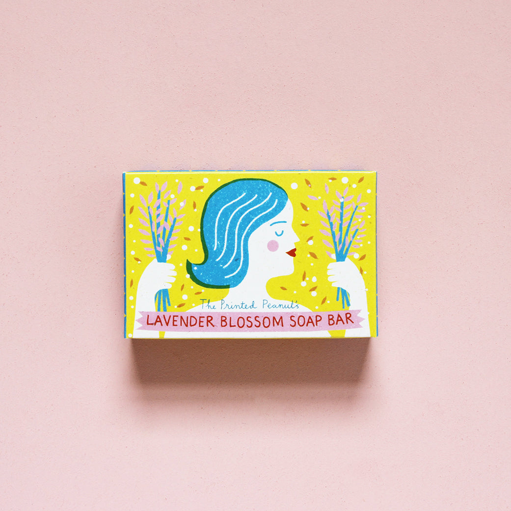 Lavender Blossom Natural Handmade Soap Bar