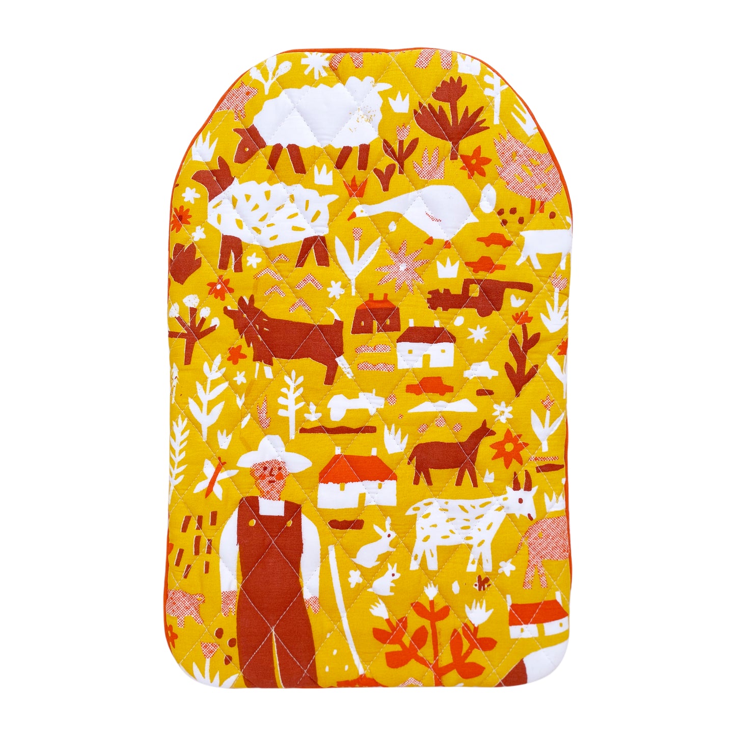 Farm Life Hot Water Bottle Cover