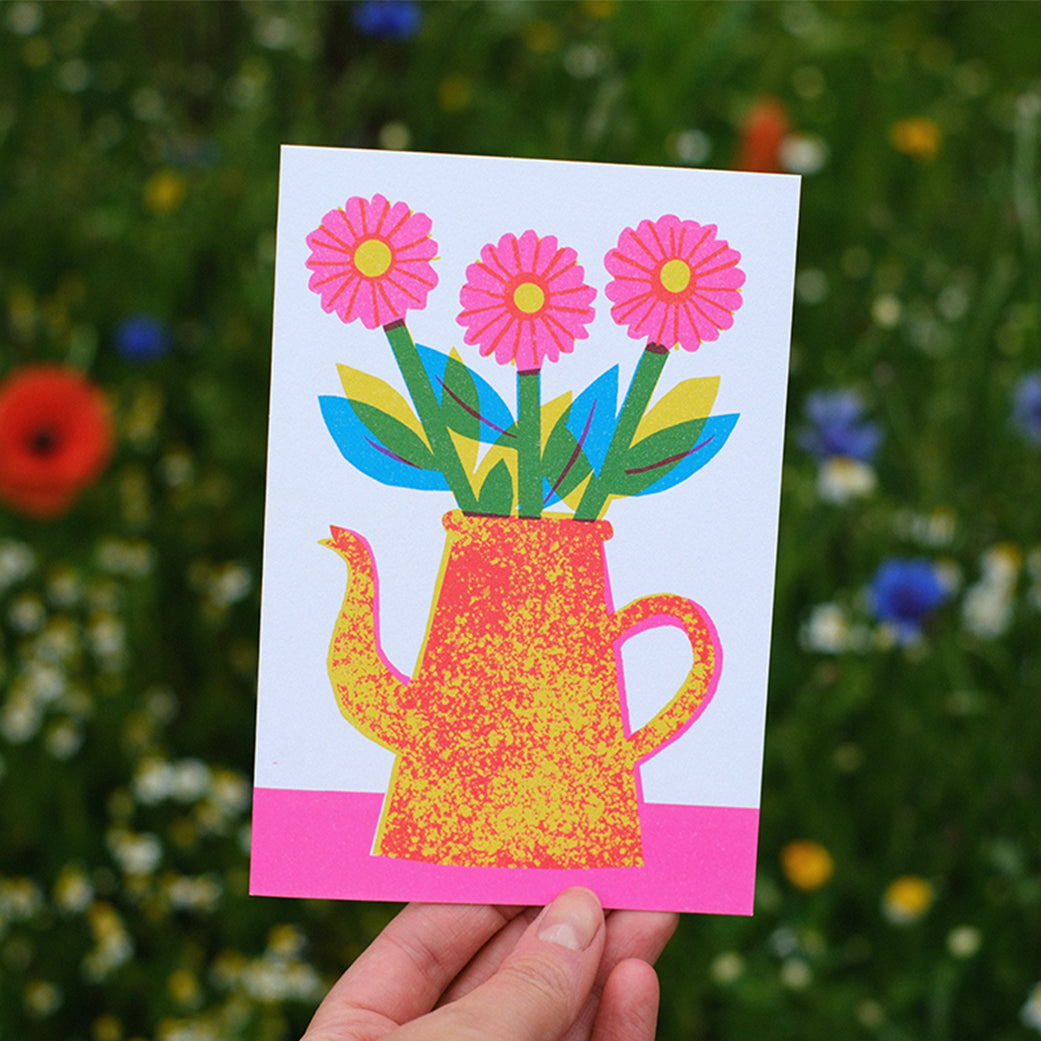 Coffee Pot A6 Card
