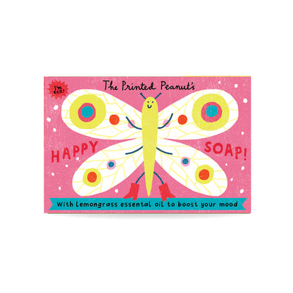 Happy Soap Lemongrass Handmade Soap Bar