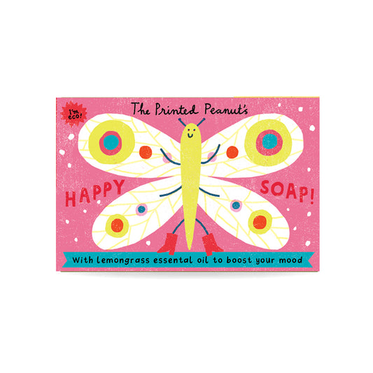 Happy Soap Lemongrass Handmade Soap Bar