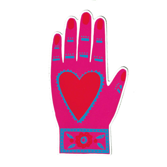 Hand Vinyl Sticker