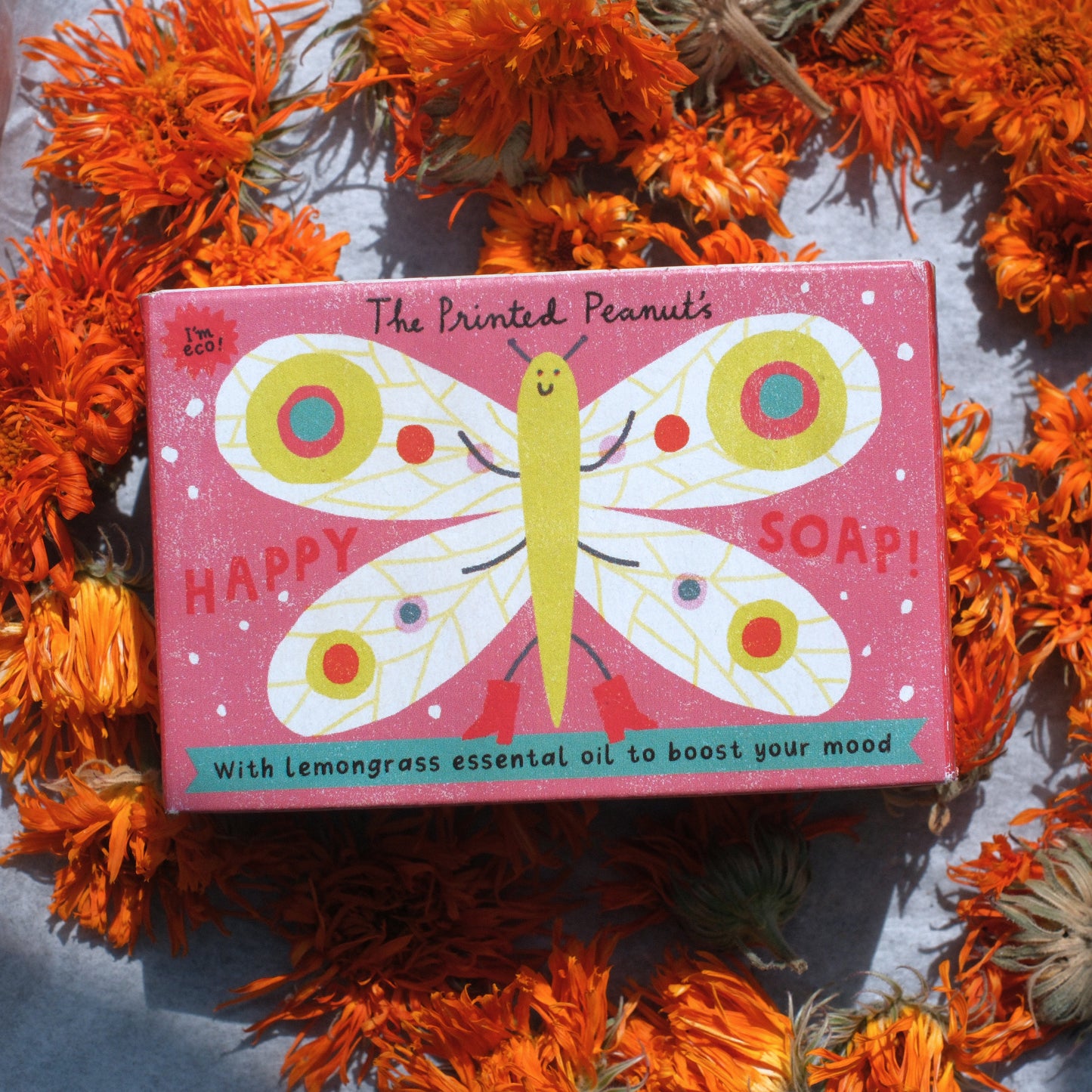 Happy Soap Lemongrass Handmade Soap Bar
