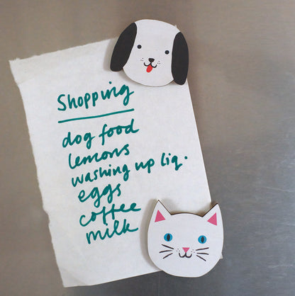 Cat Printed Wooden Fridge Magnet
