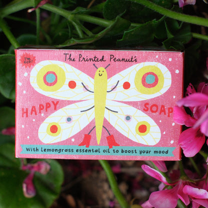 Happy Soap Lemongrass Handmade Soap Bar