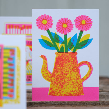 Coffee Pot A6 Card