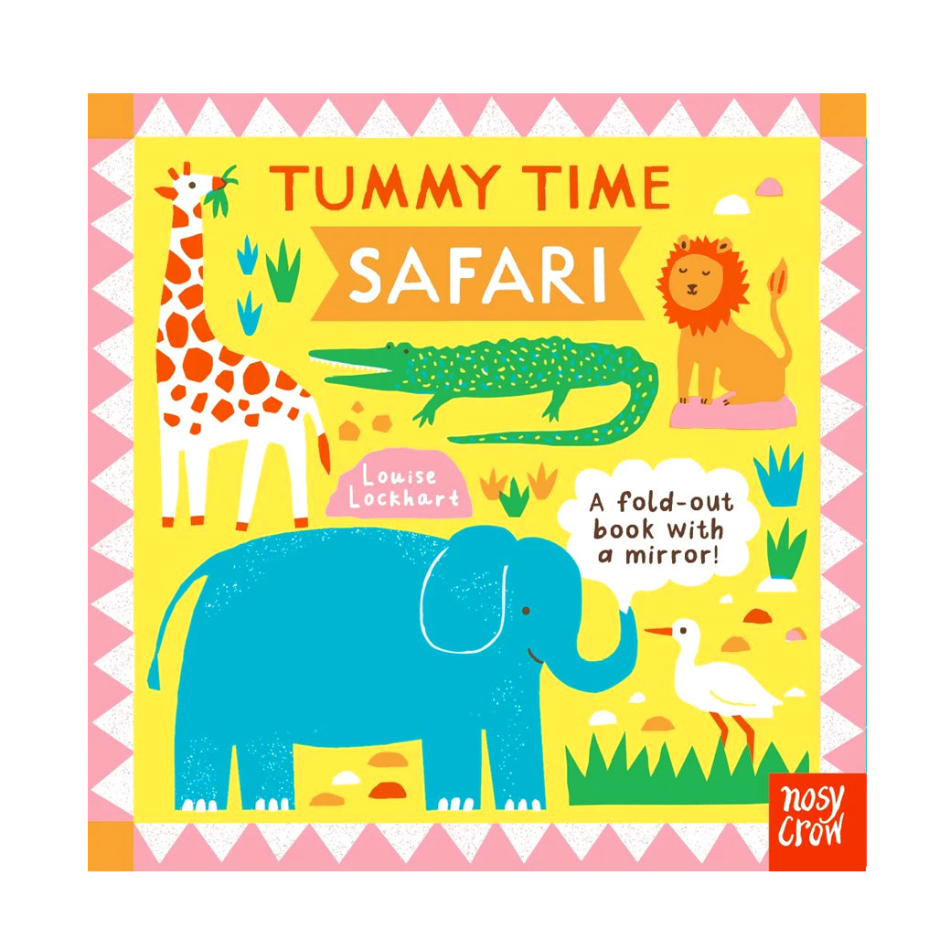 Tummy Time: Safari Baby Board Book