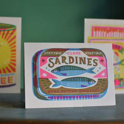 Sardines A6 Card