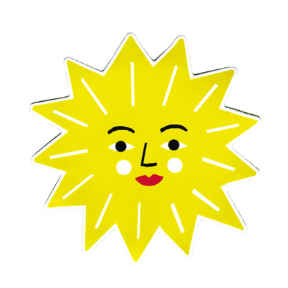 Sun Vinyl Sticker