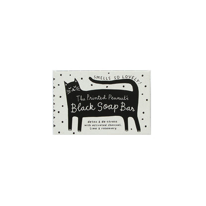 Black Cat Charcoal Natural Handmade Soap Bar