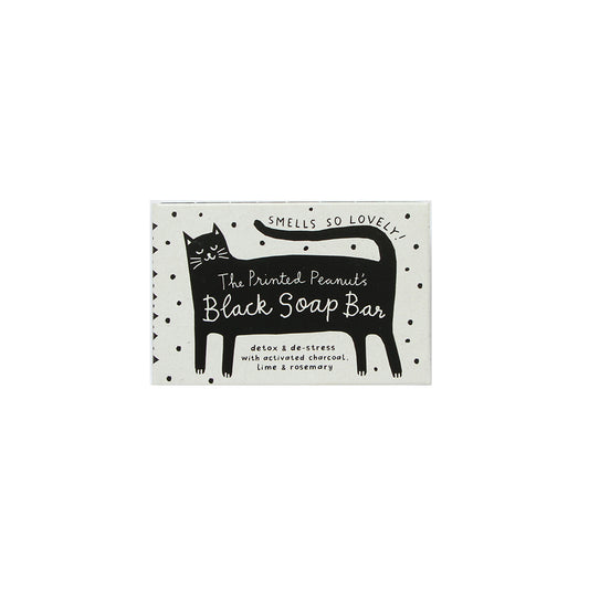 Black Cat Charcoal Natural Handmade Soap Bar