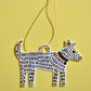 Letterpress Paper Cut Out Decoration - Dog