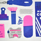 Stationery Collection A3 Risograph Art Print