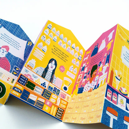Up My Street 2021 Concertina Book